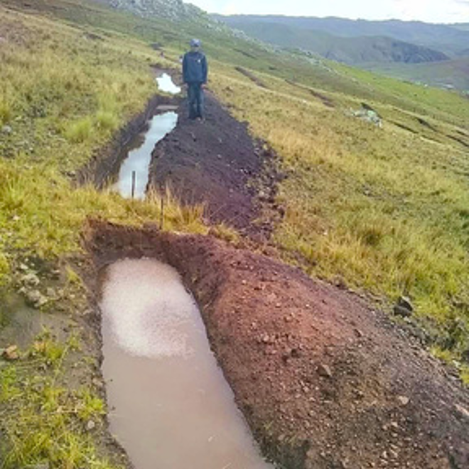 Zanjas de infiltración