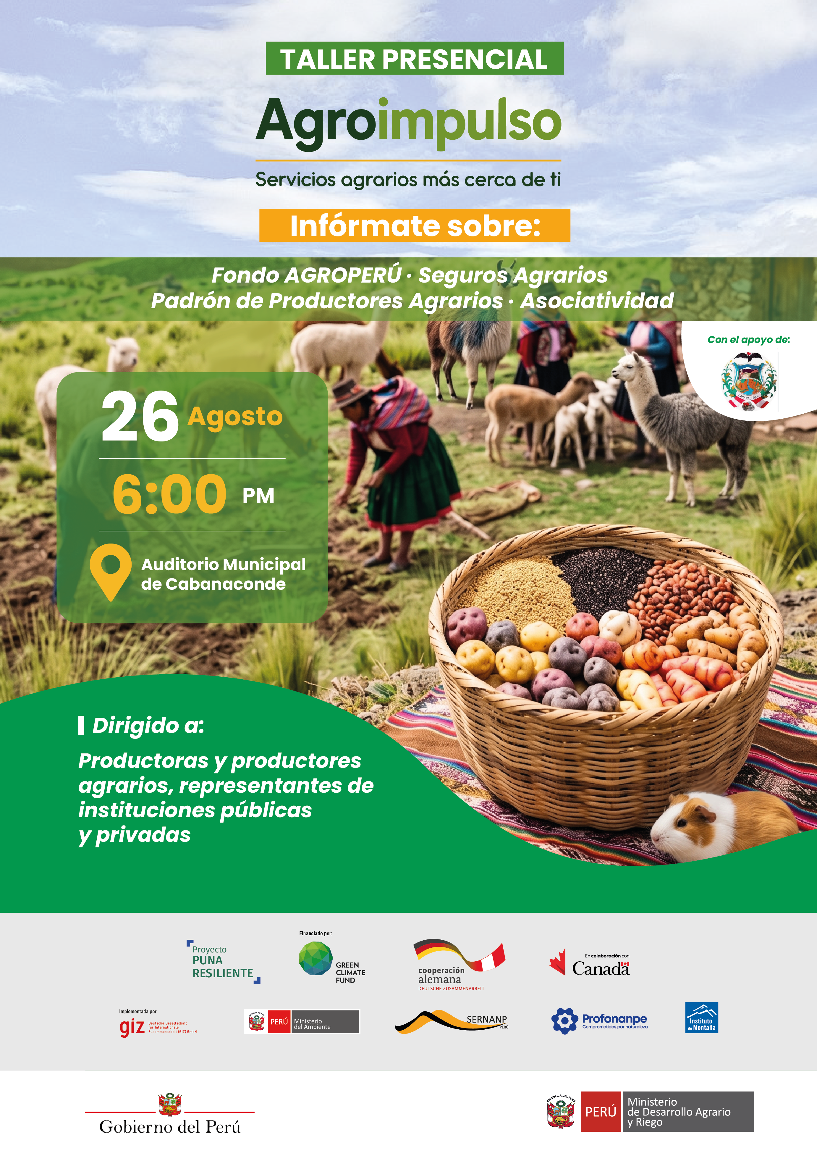 Taller AGROIMPULSO en Cabanaconde