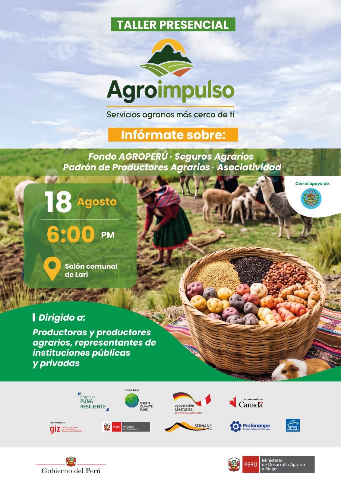 Taller AGROIMPULSO en Lari