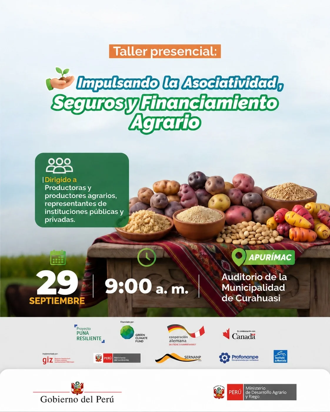 Taller AGROIMPULSO en Curahuasi