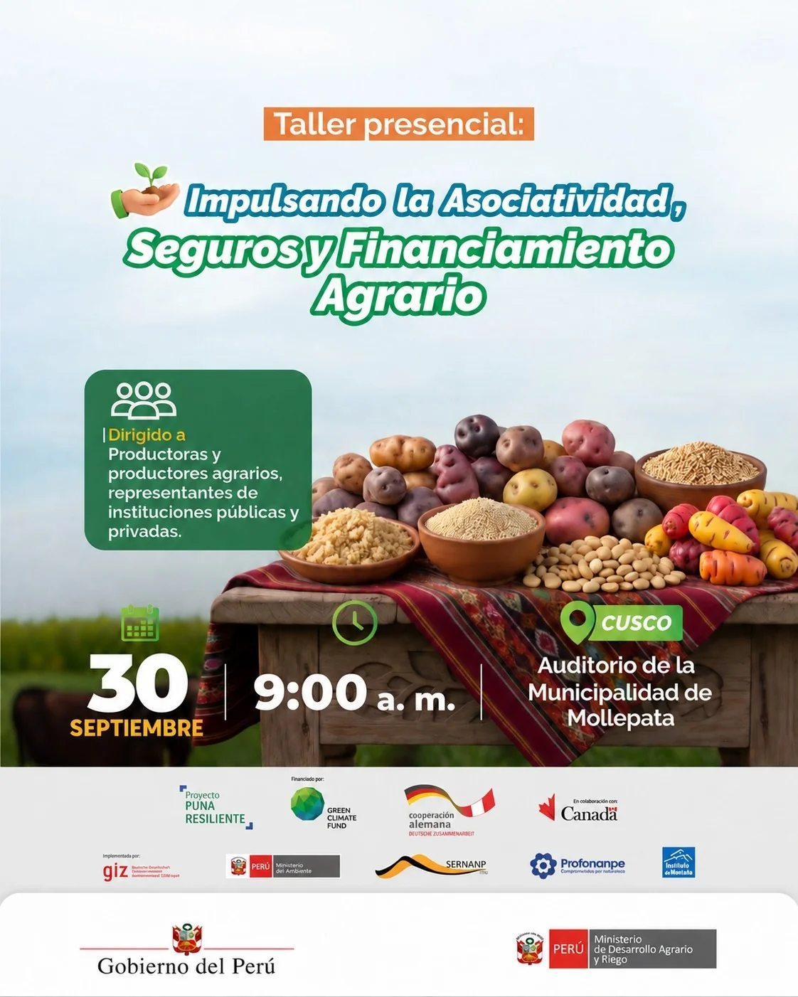 Taller AGROIMPULSO en Mollepata