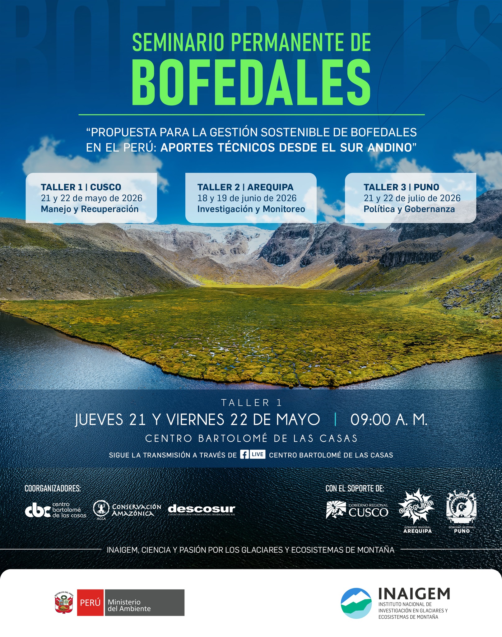 Seminario Permanente de Bofedales: Propuesta para la gestión sostenible en el Perú