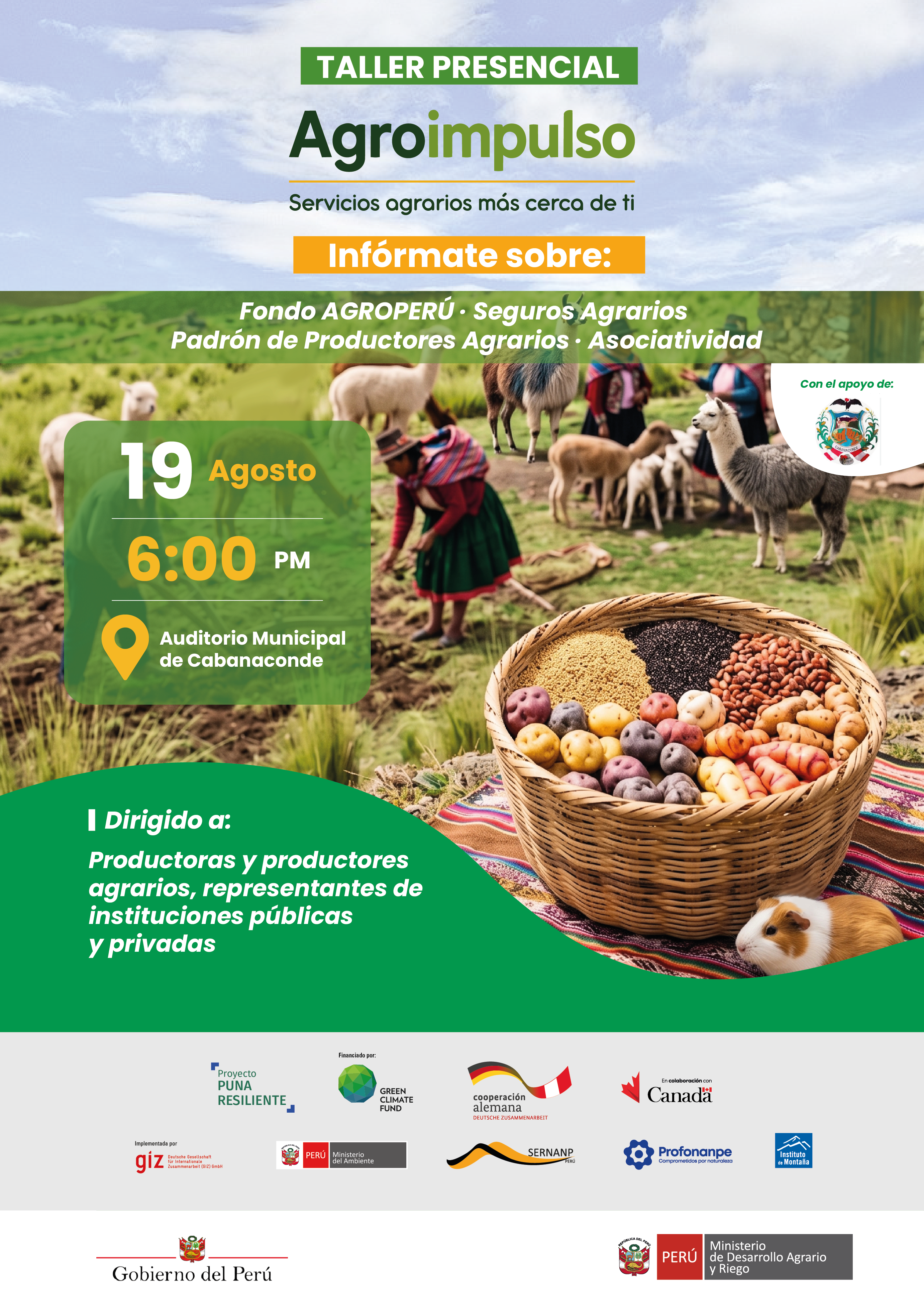 Taller AGROIMPULSO en Cabanaconde