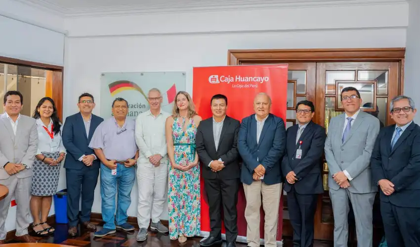 Caja Huancayo y la cooperación alemana se unen por las finanzas sostenibles en el Perú