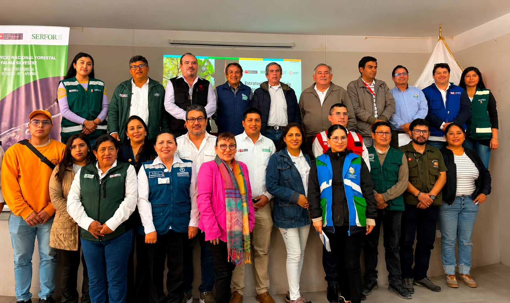 Serfor conforma Mesa Técnica Regional de Restauración de Ecosistemas y Tierras Forestales en Apurímac