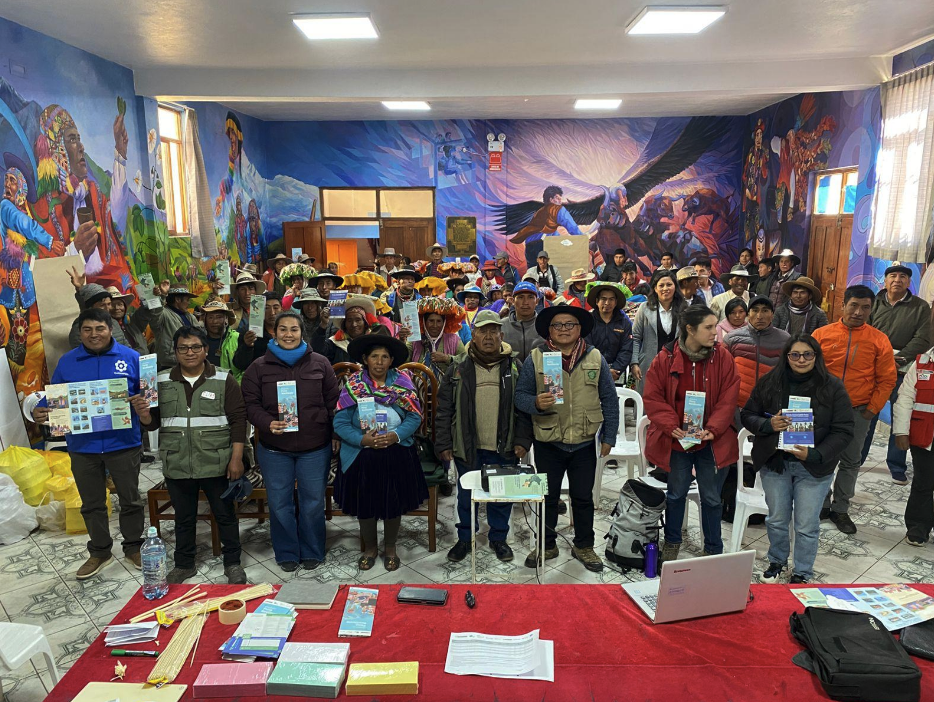 Puna Resiliente sigue avanzando y realiza talleres informativos sobre el proyecto y el fondo concursable en Apurímac, Cusco y Puno