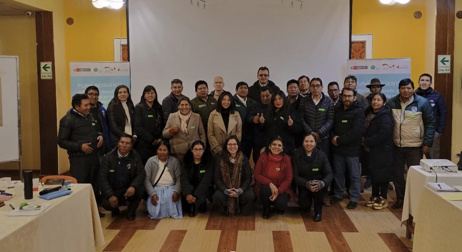 Puno fortalece su compromiso con la resiliencia climática. Taller de armonización se realizó de manera exitosa