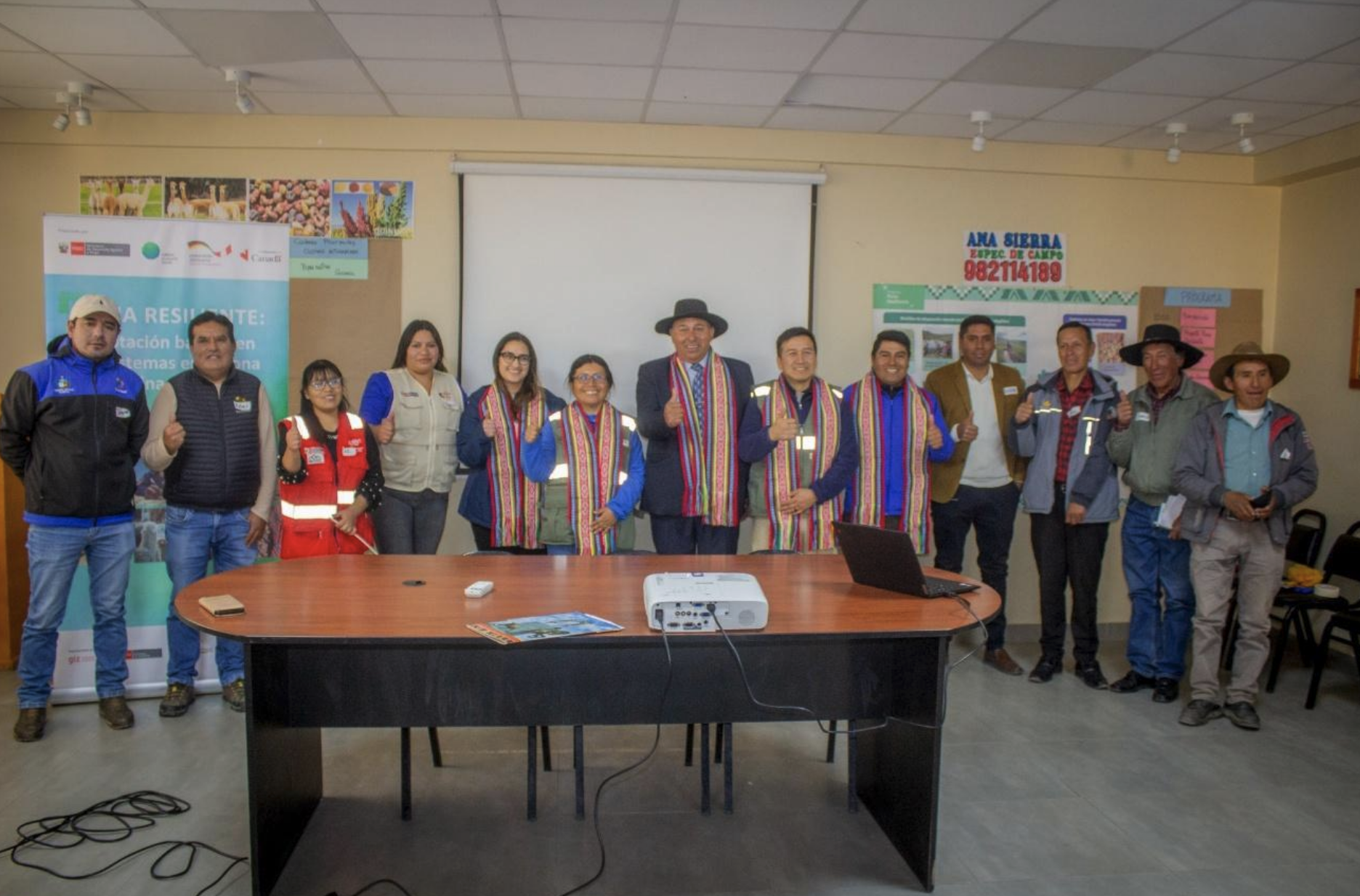 Talleres distritales de Puna Resiliente: Sembrando resiliencia climática en el Sur peruano