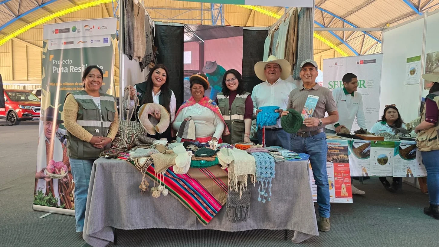 ¡La puna se hace presente! Tres iniciativas locales ofrecen sus productos resilientes en la ExpoAgro Arequipa