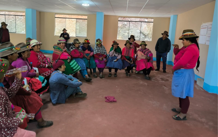 Estudio de mercado de cadenas de valor altoandinas inicia en Cusco y Apurímac con activa participación de mujeres rurales