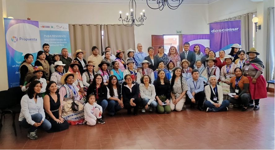 Sinchi Warmi: fortaleciendo el liderazgo de mujeres en Arequipa para enfrentar el cambio climático