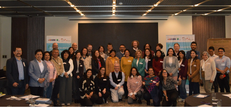 Puna Resiliente realiza inception workshop para ajustar actividades en su fase inicial de implementación
