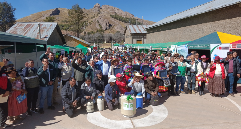 Puno impulsa un campo más resiliente frente al cambio climático