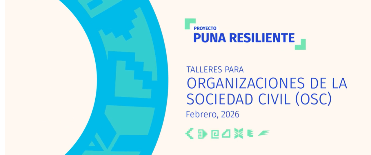 Talleres para las OSC - 2da Convocatoria - Fondo Concursable Puna