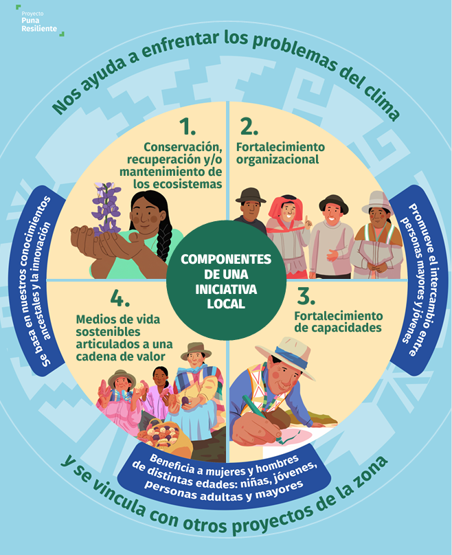 Componentes de una iniciativa local