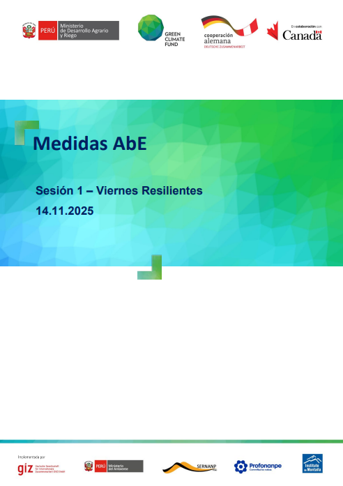Viernes Resilientes - Sesión 1 - Medidas AbE