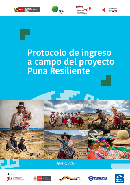 Protocolo de ingreso a campo del proyecto Puna Resiliente